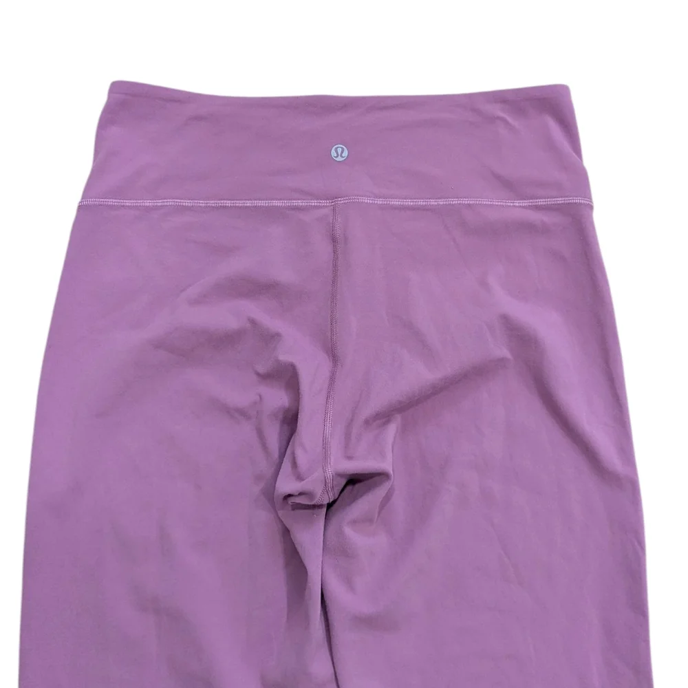 Lululemon Groove High-Rise Split-Hem Flared Pant Nulu velvet dust mauve